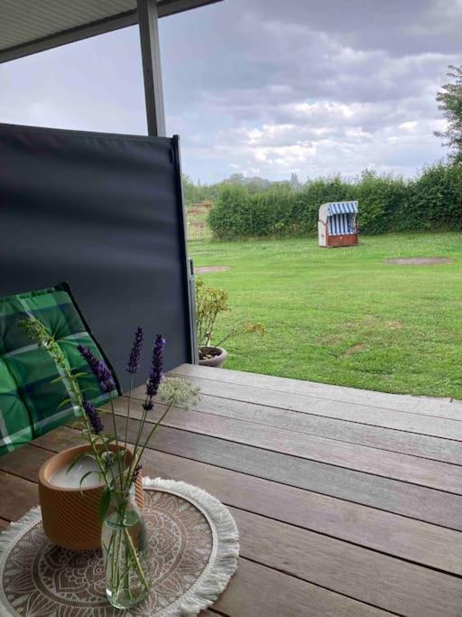 Ferienwohnung Nr. 1 Terrasse Bodden Kanu Bootssteg Zudar ภายนอก รูปภาพ